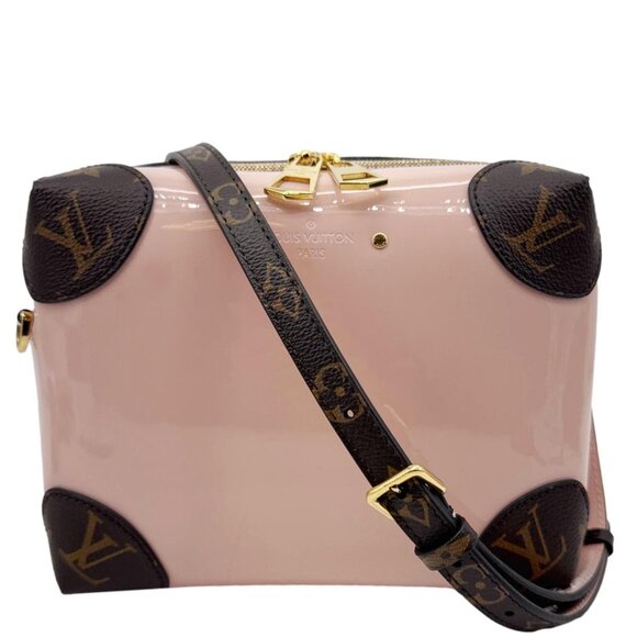 Louis Vuitton  Venice Patent Miroir Leather Crossbody Bag Rose Ballerine - Picture 1 of 12